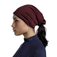 Merino Lightweight Solid Garnet - Cache-cou pour adulte