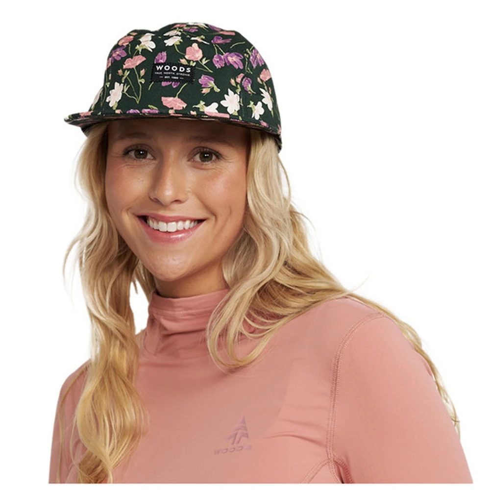 Floral Canvas - Casquette ajustable pour adulte