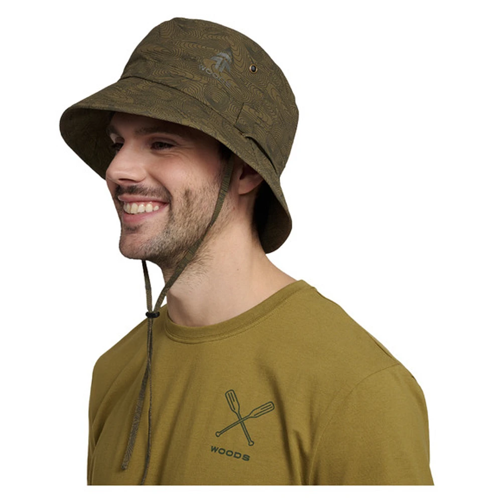 Jervis River Topo - Men's Bucket Hat