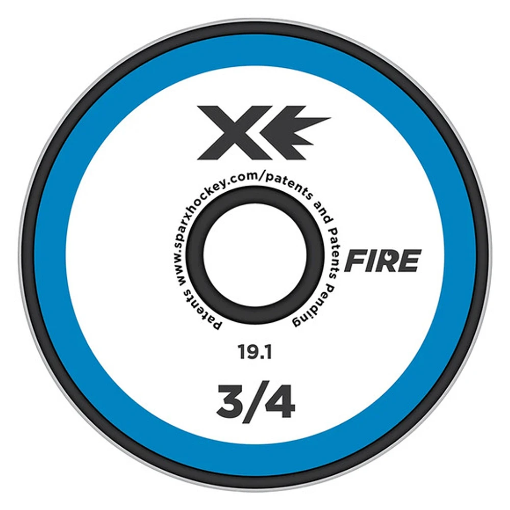 Fire (3/4") - Grinding Ring for Skate Sharpening