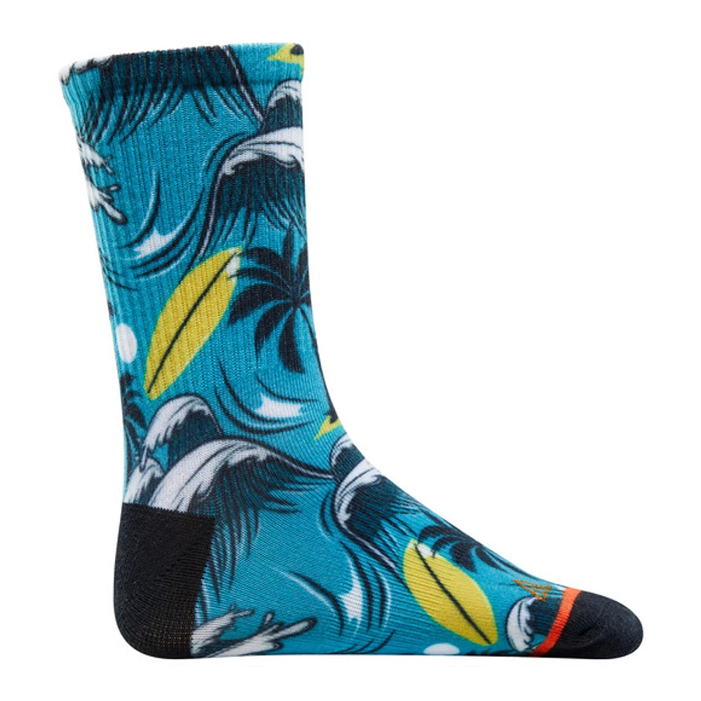 Great Waves (Pack of 3 pairs) - Junior Socks