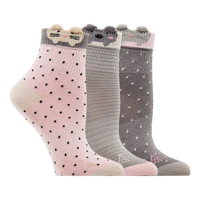 Animal (Paquet de 3 paires) - Chaussettes pour femme