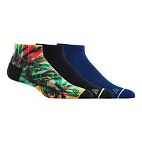 No Show Tropic Weekend (Paquet de 3 paires) - Socquettes pour homme