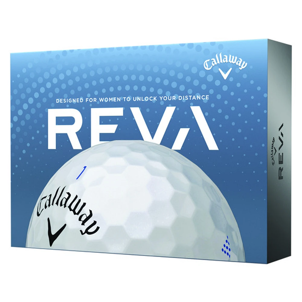 Reva 23 - Boîte de 12 balles de golf