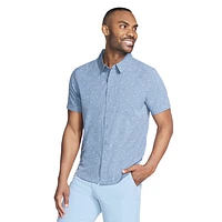 The GoWalk Air Printed Sleeve - Men's Short-Sleeved Shirt