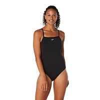 Solid Closed Back - Women's One-Piece Training Swimsuit