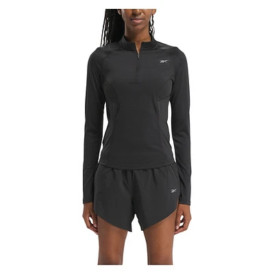 Running - Women's Quarter-Zip Long-Sleeved Shirt