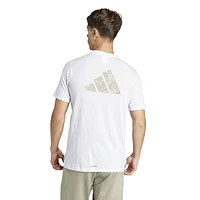 Workout Logo - Men's Training T-Shirt