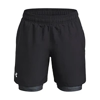 Woven - Short athlétique 2 en 1 pour garçon