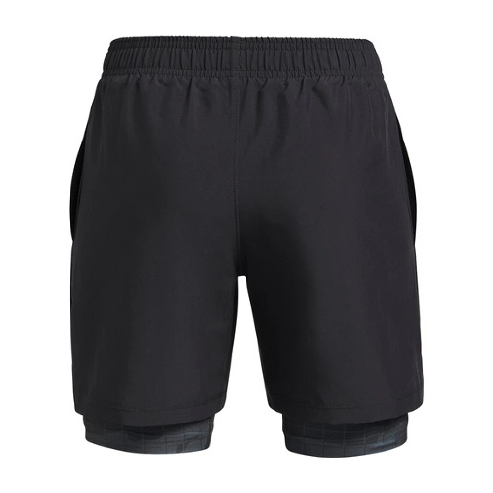 Woven - Short athlétique 2 en 1 pour garçon