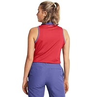 Playoff Jacquard - Women's Sleeveless Golf Polo