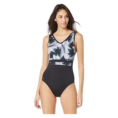 Island Breeze V-Neck - Maillot d'aquaforme une pièce pour femme