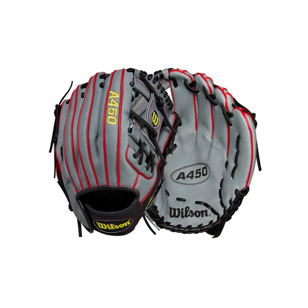 A450 - 11,5 po Gant de champ intérieur baseball pour junior