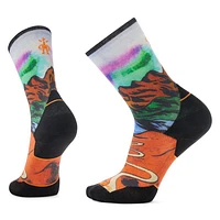 Trail Run Targeted - Men's Cushioned Crew Socks