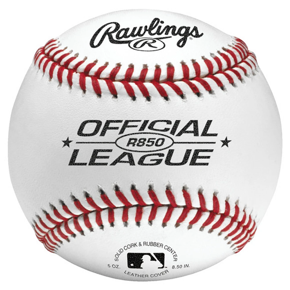 RL850 Official League (8 1/2 po) - Balle de pratique de baseball