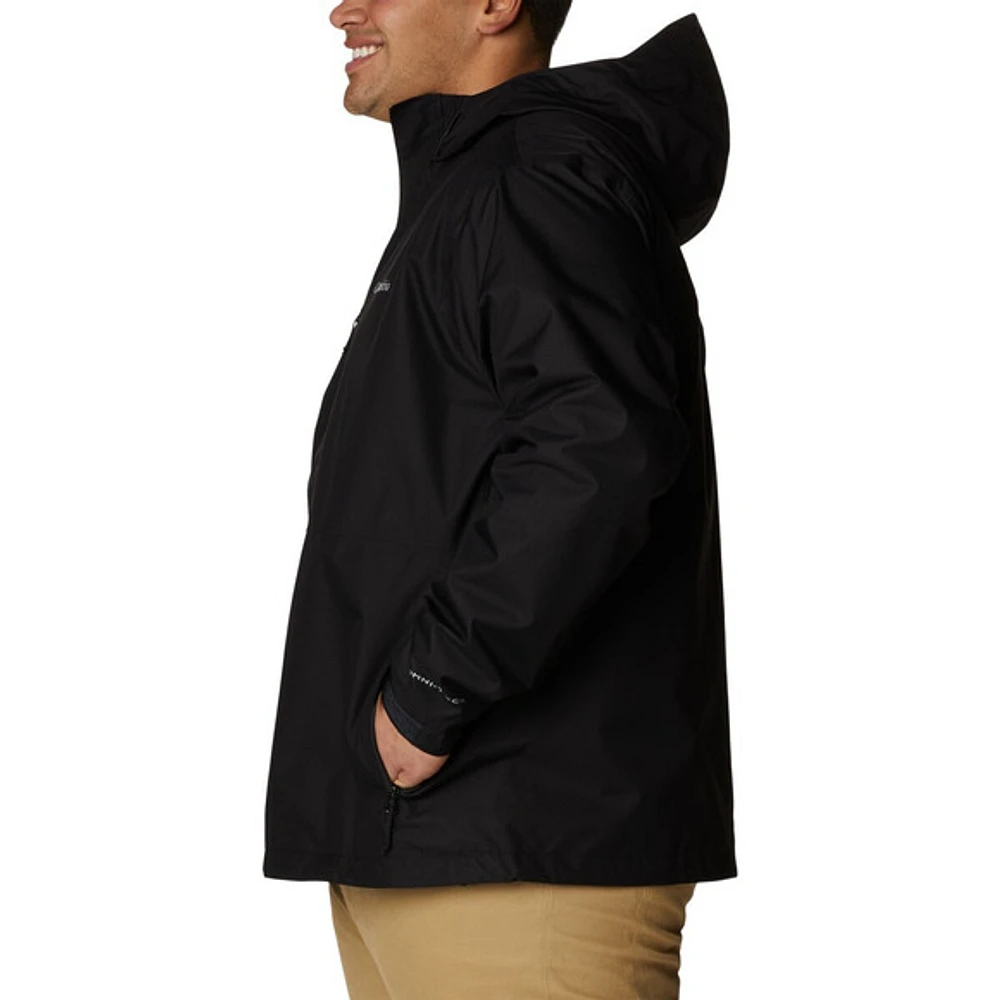 Hikebound (Plus Size) - Men's Rain Jacket