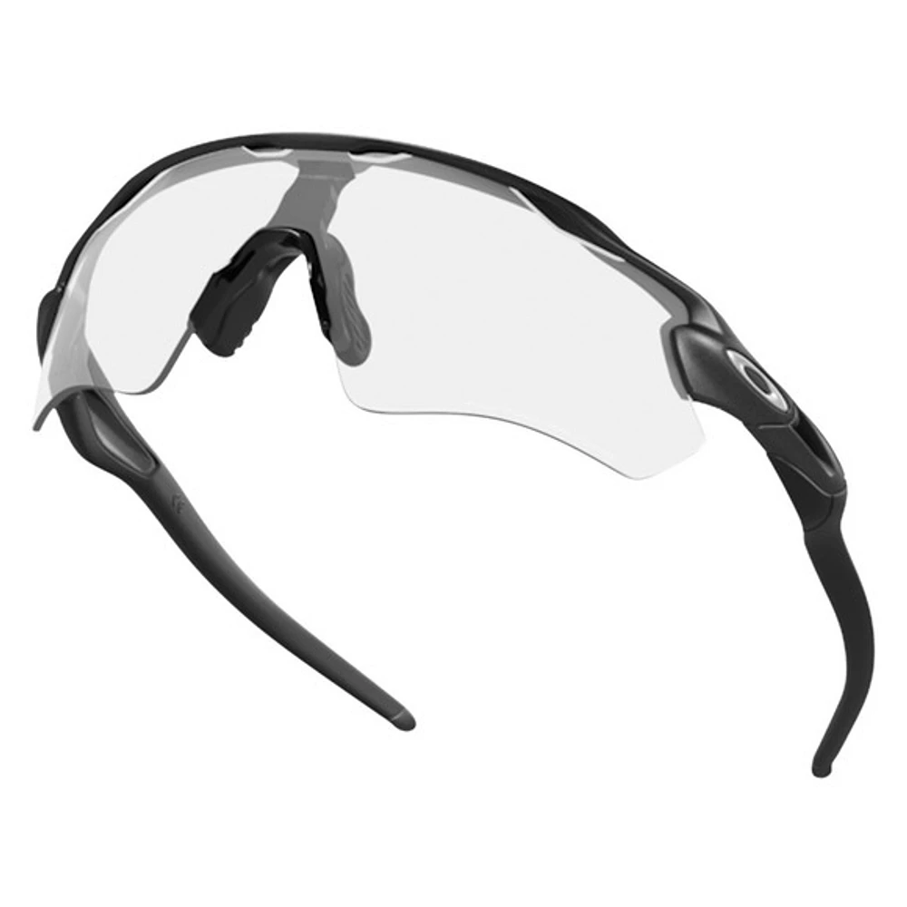 Radar EV Path Clear To Black Iridium Photochromic - Adult Sunglasses