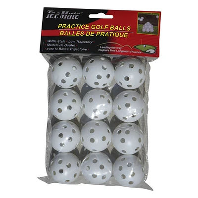 Wiffle (Pack of 12) - Practice golf balls