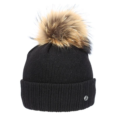 Kathleen - Women's Tuque with Pompom