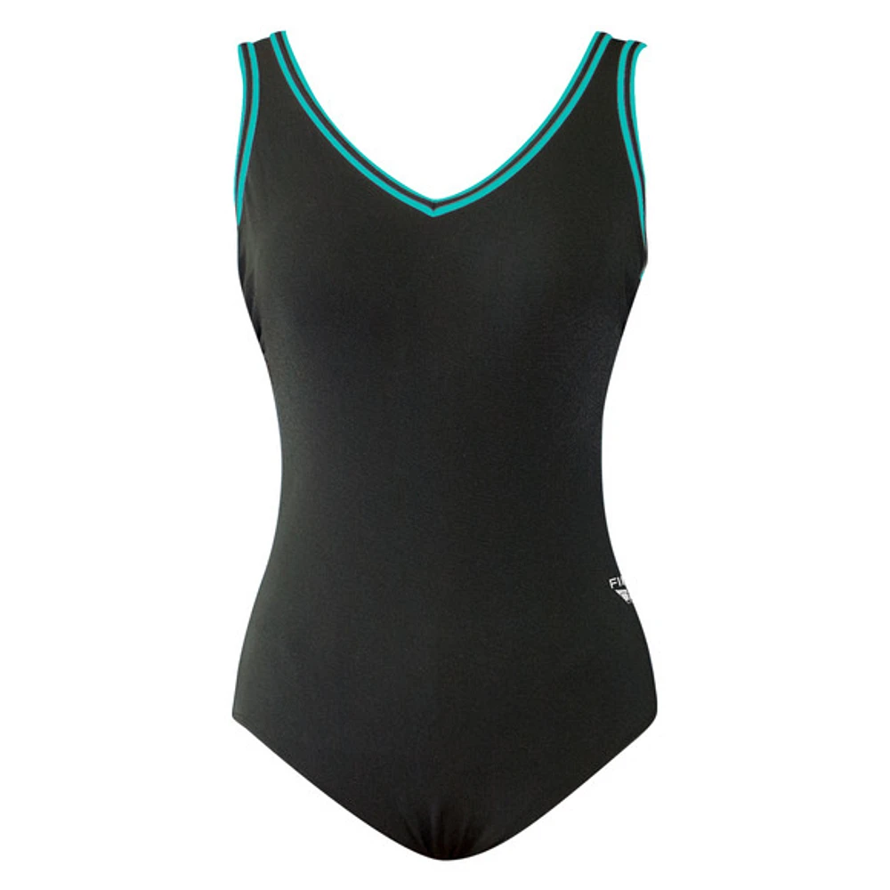 V - Maillot d'aquaforme une pièce pour femme