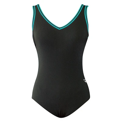 V - Maillot d'aquaforme une pièce pour femme