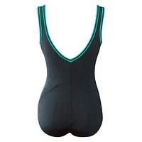 V - Maillot d'aquaforme une pièce pour femme