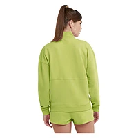 Campus French Terry - Women's Quarter Zip Sweater