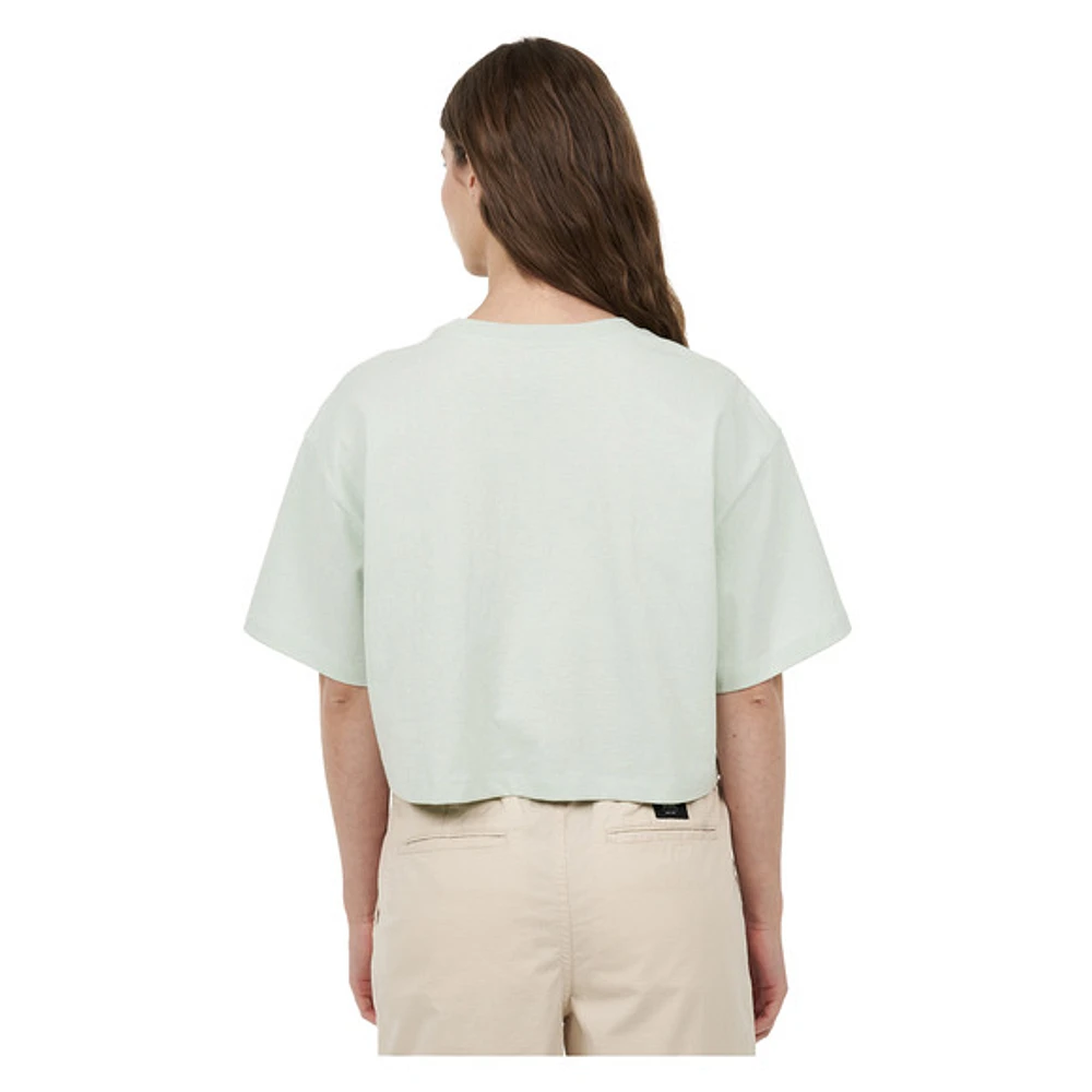 Side View Relax Crop - T-shirt pour femme