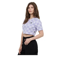 Checker Crew Crop II - T-shirt pour femme