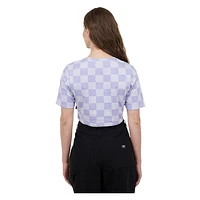 Checker Crew Crop II - T-shirt pour femme