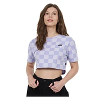 Checker Crew Crop II - T-shirt pour femme