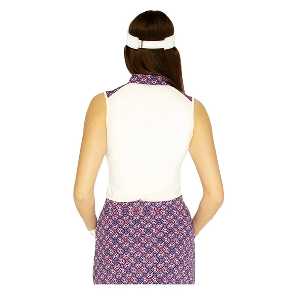 Selma - Women's Sleeveless Golf Polo