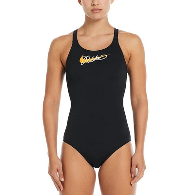 Hydrastrong Swoosh Script Fastback - Women's One-Piece Training Swimsuit