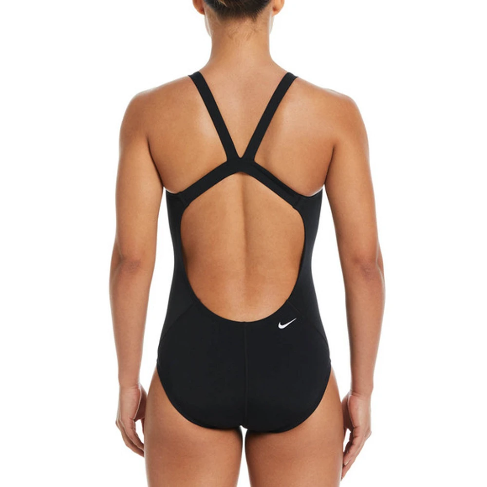 Hydrastrong Swoosh Script Fastback - Women's One-Piece Training Swimsuit