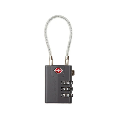 Cable TSA - Combination Travel Lock