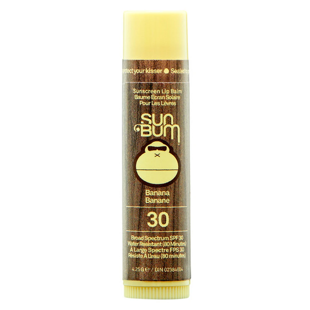 Original SPF 30 Banane - Baume à lèvres avec écran solaire