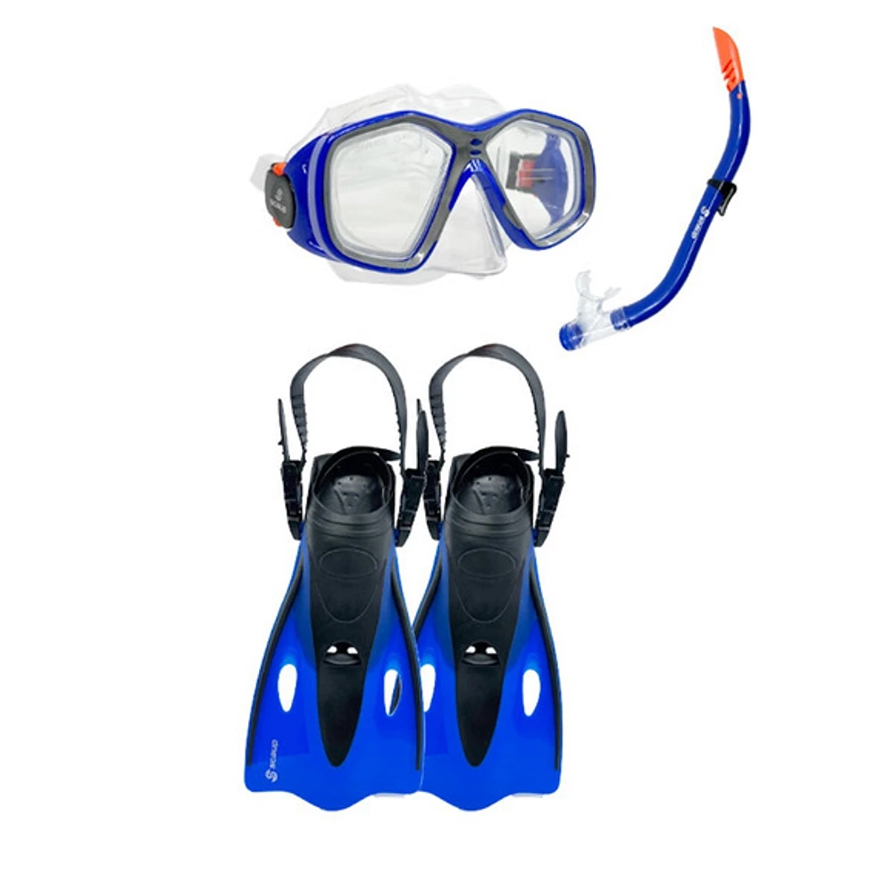 Komodo Trio - Junior Mask, Snorkel and Fins Set