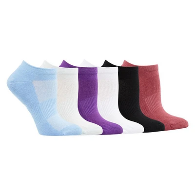 No Show (Pack of 6 pairs) - Women's Ankle Socks