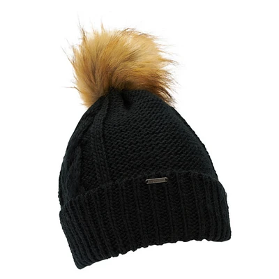 Janie - Women's Tuque with Pompom