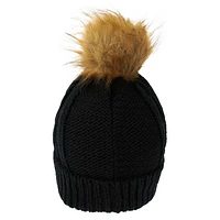 Janie - Tuque à pompon pour femme