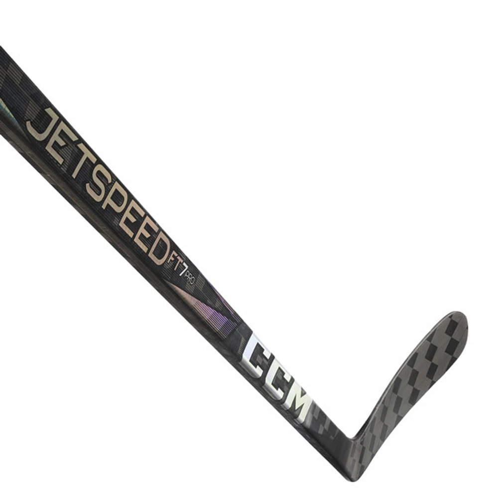 Jetspeed FT7 Pro Chrome Int - Bâton de hockey en composite pour intermédiaire