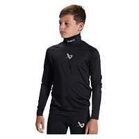 NeckProtect - Junior Long-Sleeved Shirt with Integrated Neck Protector