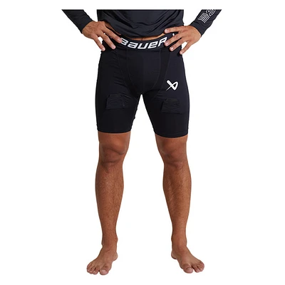 Performance Jock Sr - Short de compression avec support athlétique pour senior