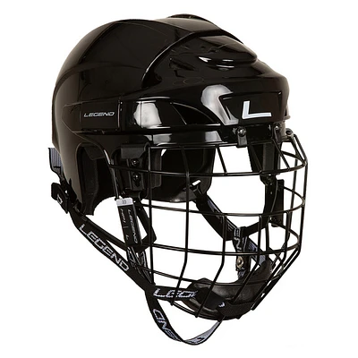 HP1 Jr - Casque et grille de dek hockey pour junior