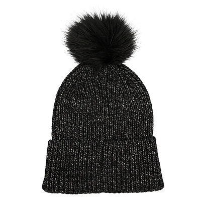 Airspun Pom - Tuque avec pompon pour femme