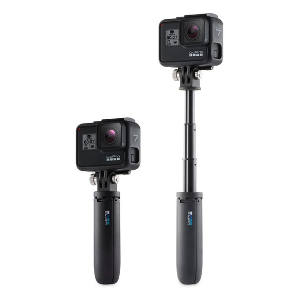 Shorty - Mini-perche extensible avec trépied intégré pour caméra GoPro