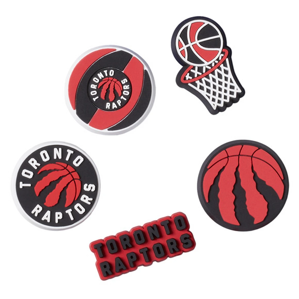 Jibbitz Toronto Raptors - Breloques pour chaussures Crocs