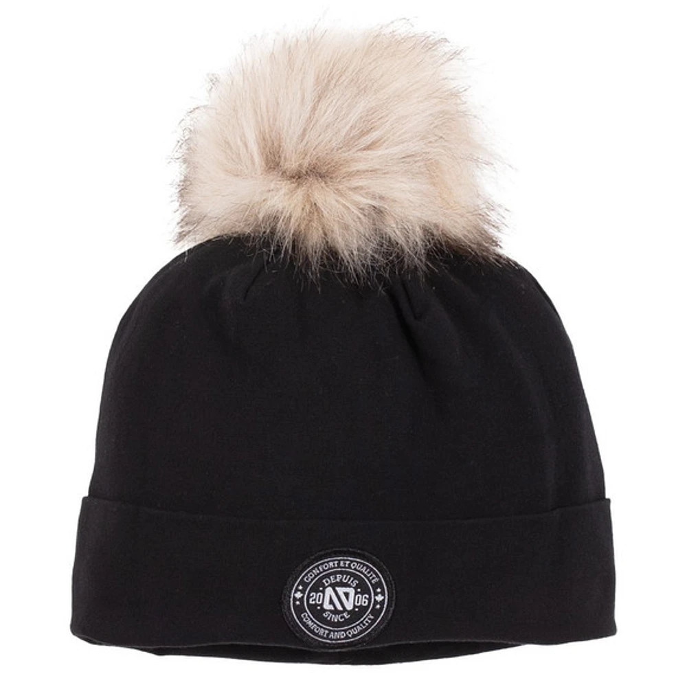 BFTUJ500 - Tuque avec pompon pour junior