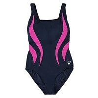 Lightning Splice - Maillot d'aquaforme une pièce pour femme