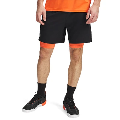 Vanish - Short d'entraînement 2 en 1 pour homme